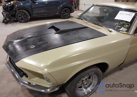 1969 Ford Mustang from USA, damaged, VIN 9R01F167636